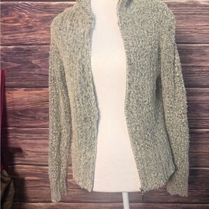 Kenzie Textured Cream Cardigan